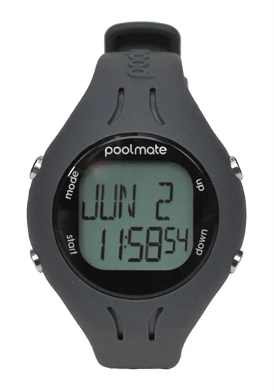 שעון שחייה פולמייט 2 אפור - Poolmate 2 Grey